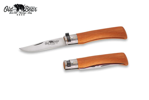 Antonini OLD BEAR® FULL COLOR Pocket Knife 彩色木柄摺刀